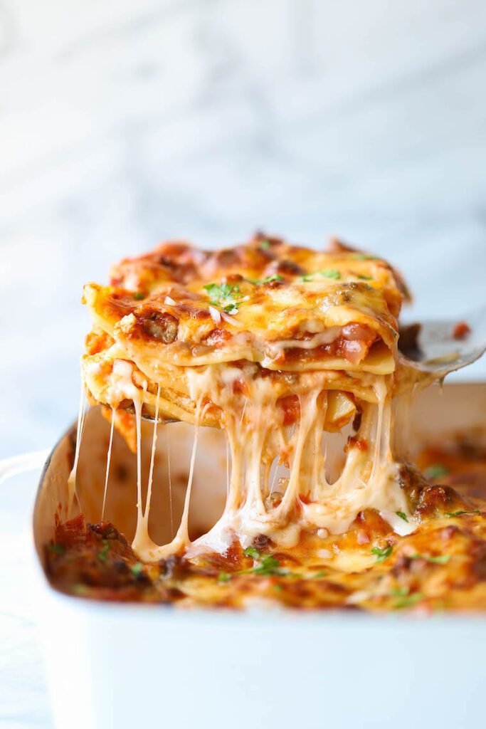 classic lasagna a traditional and mouth watering italian dinner