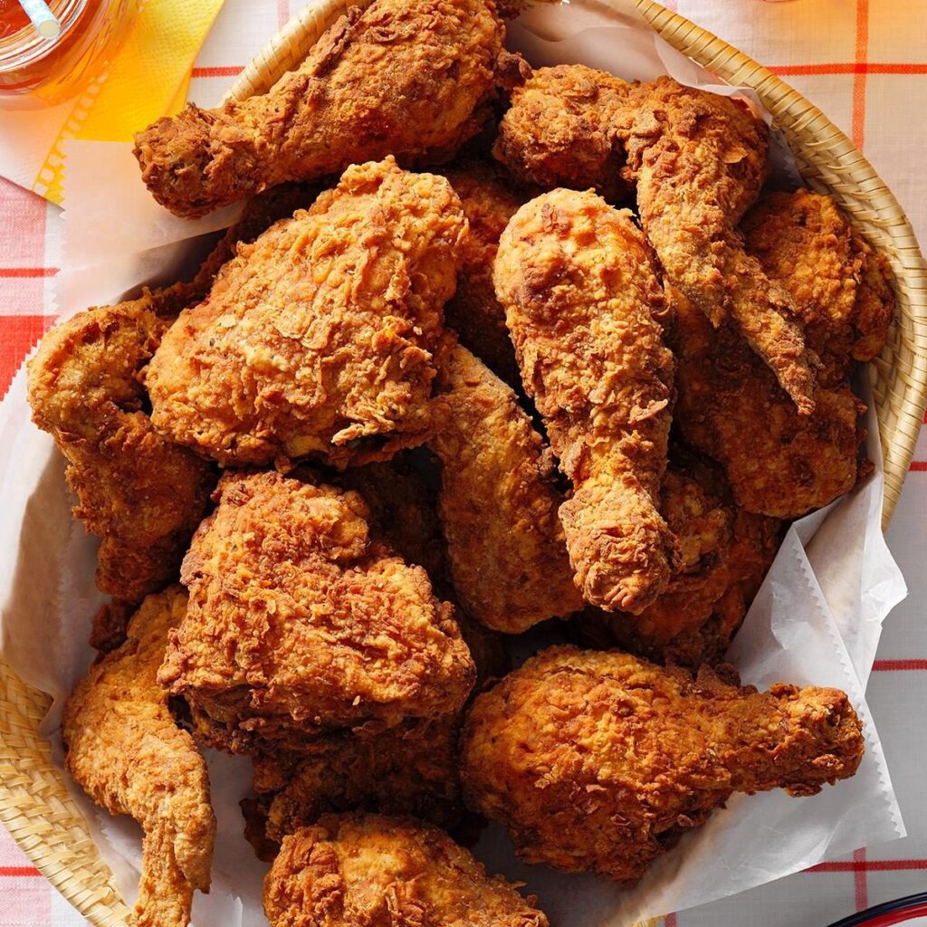 crispy fried chicken from scratch