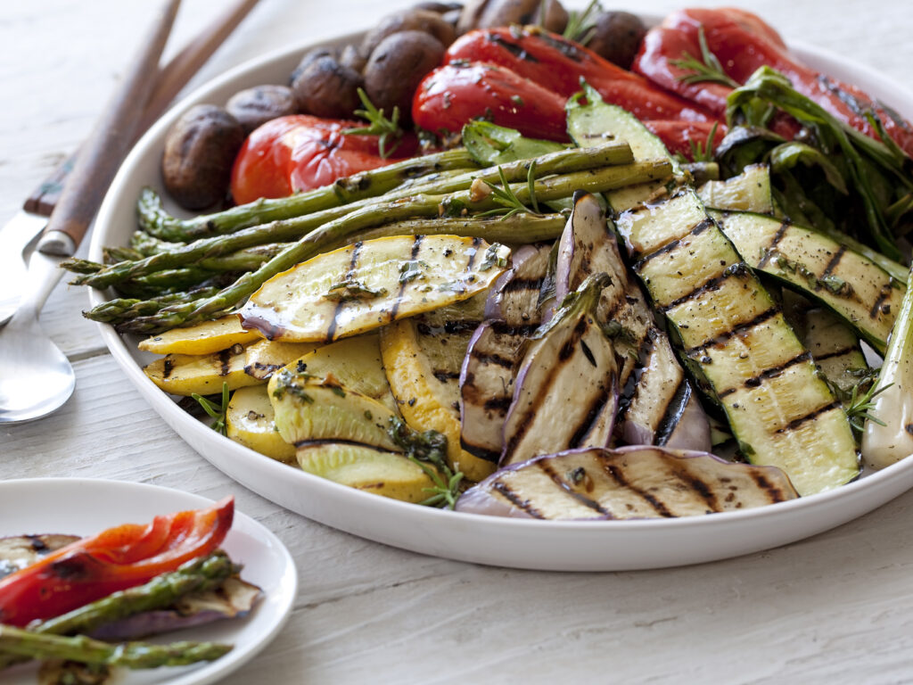 elevate your dinner experience with delicious grilled vegetables