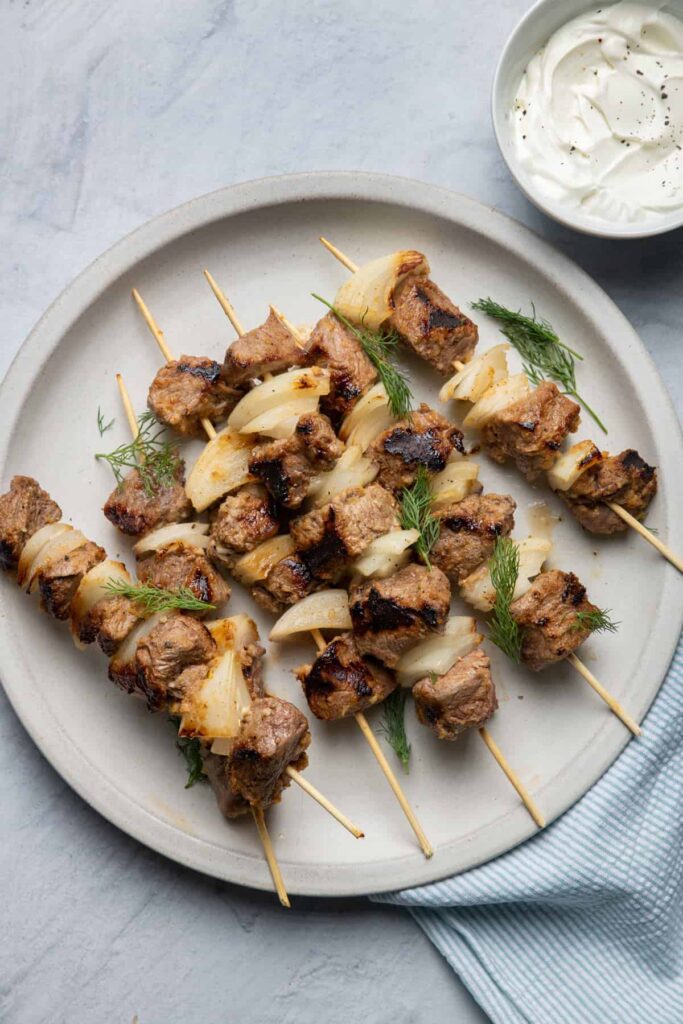 hosting a summer barbecue try grilling up these spicy buffalo chicken skewers