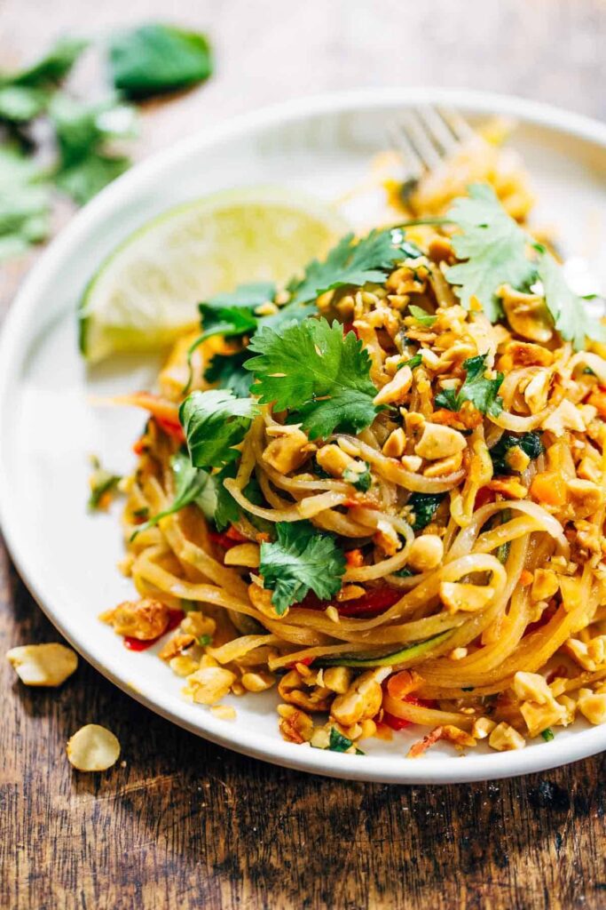 how to cook perfect vegetarian pad thai at home