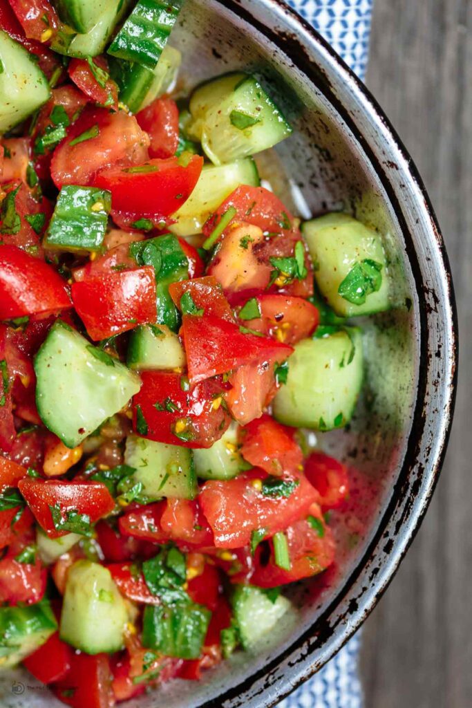 light and fresh easy mediterranean salad recipe