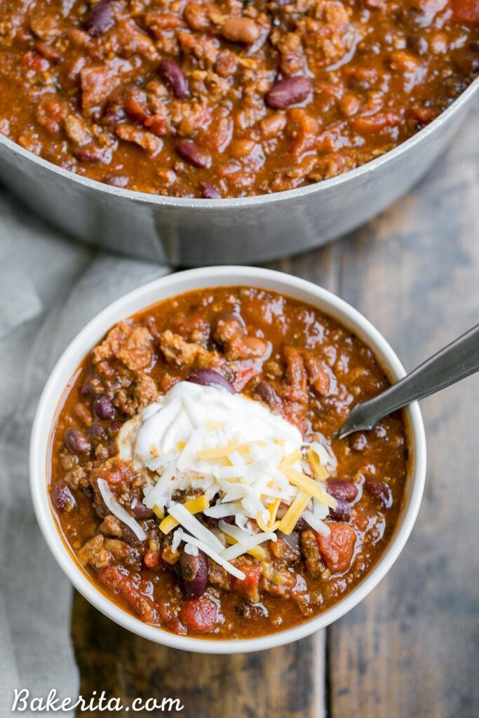 slow cooker chili a hearty meal to warm you up