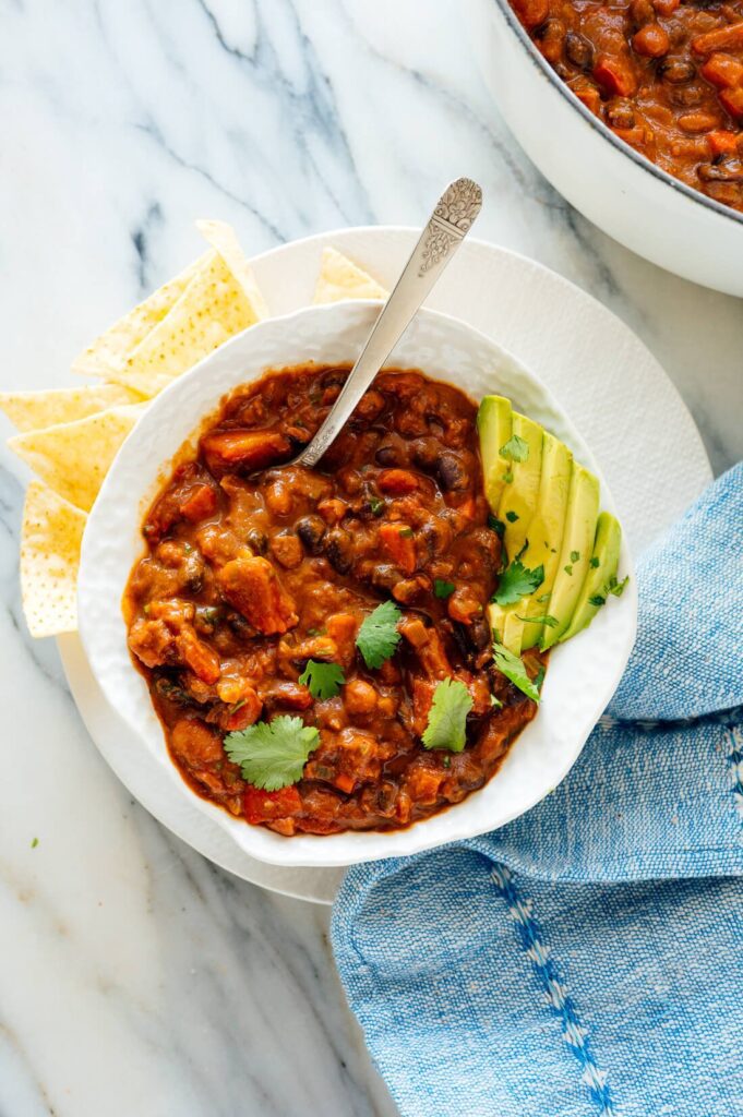 the best vegetarian chili recipe for cold winter nights