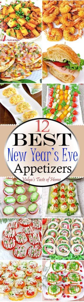 the perfect appetizer for your new years eve party