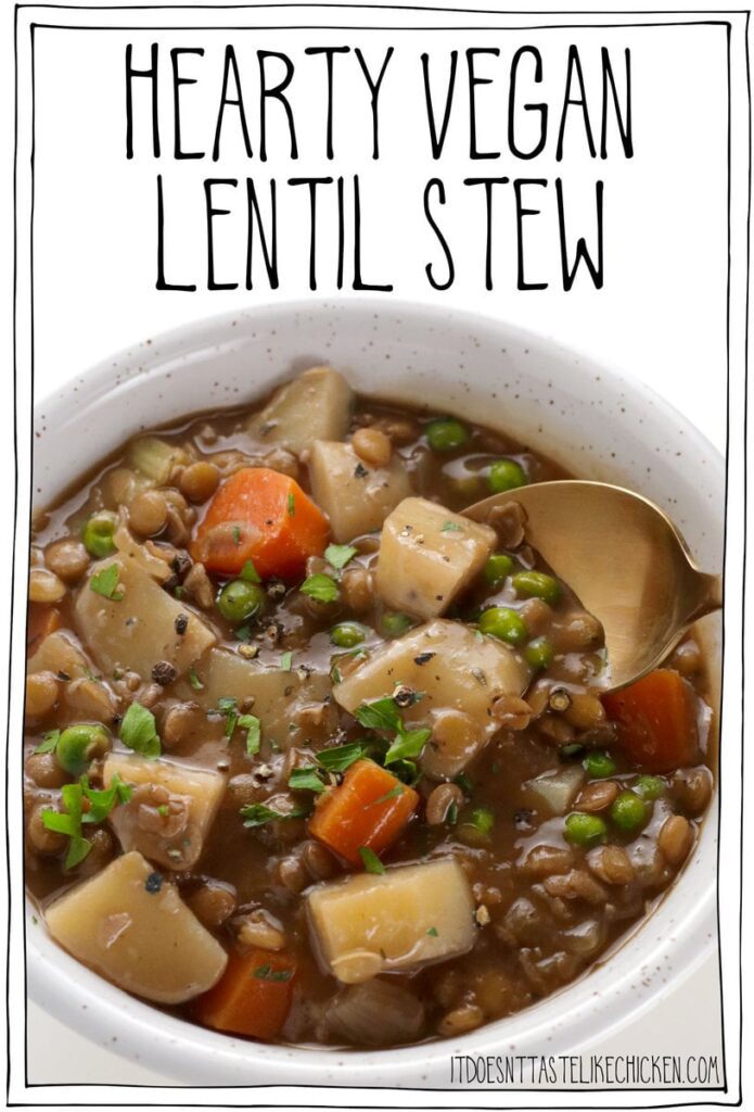 vegan lentil soup recipe perfect for a chilly night