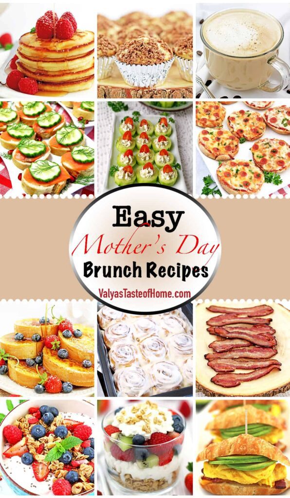 make your moms day with these homemade mothers day brunch recipes