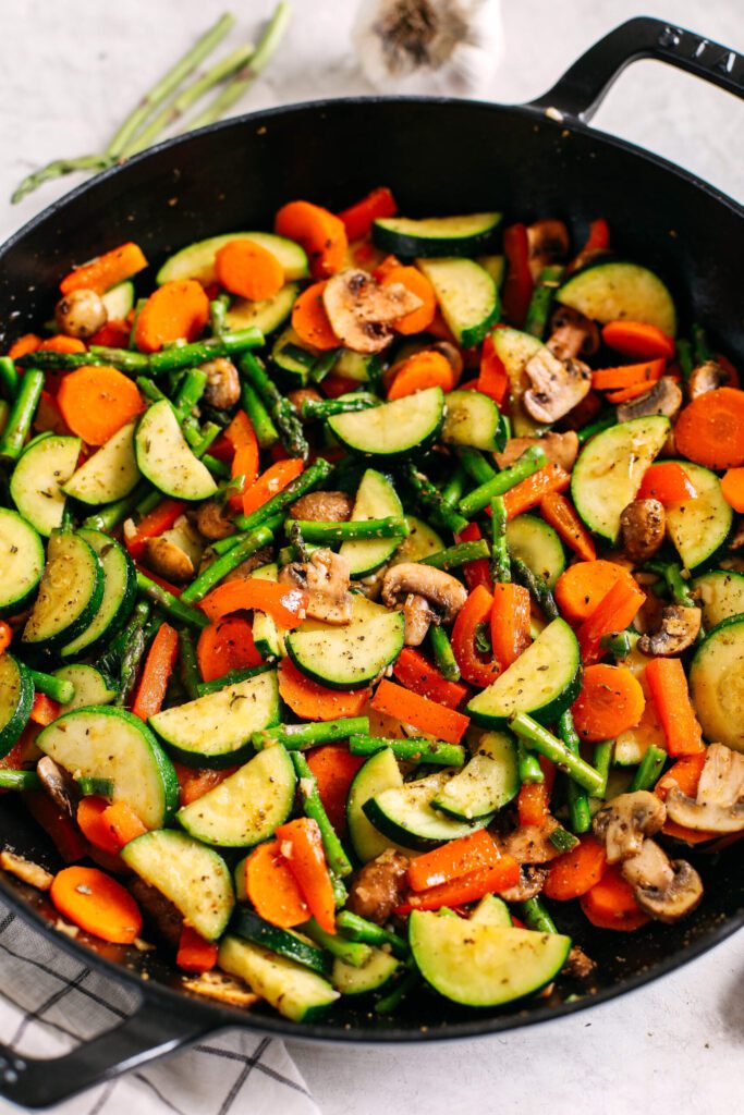 sauteing the secret to perfectly cooked vegetables and meat