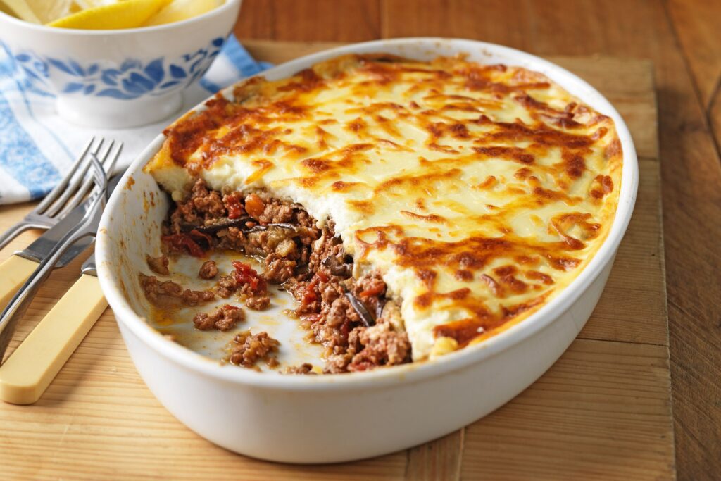 a taste of greece sink your teeth into traditional moussaka
