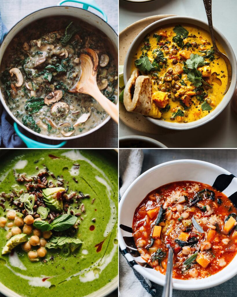 satisfying vegan soup recipes for a cozy night in