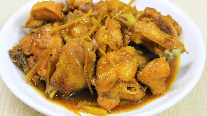 Ginger Braised Chicken