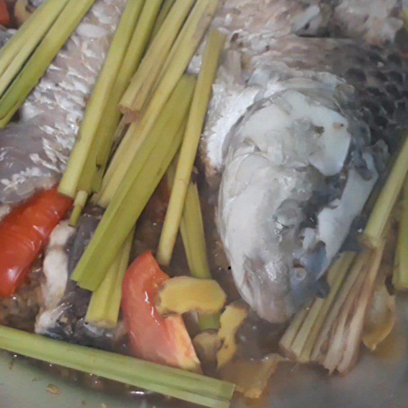 Step 4 Steam the fish Beer-steamed fish