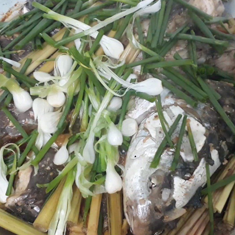 Step 4 Steam the fish Beer-steamed fish