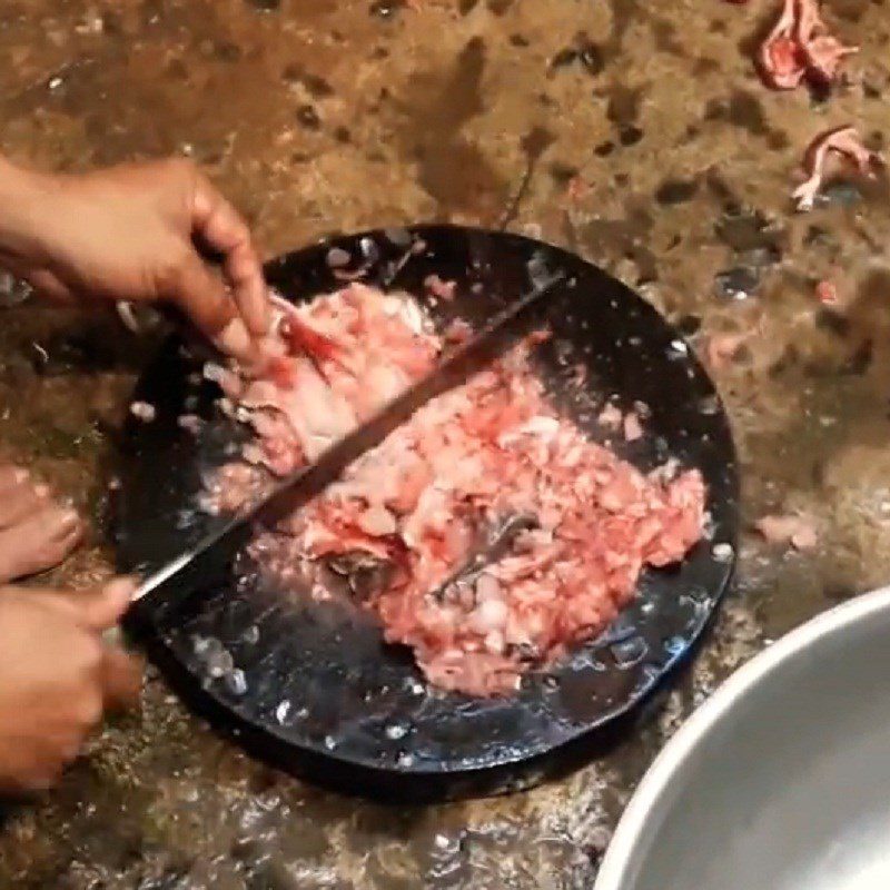 Step 1 Prepare the snakehead fish Live Snakehead Fish Salad