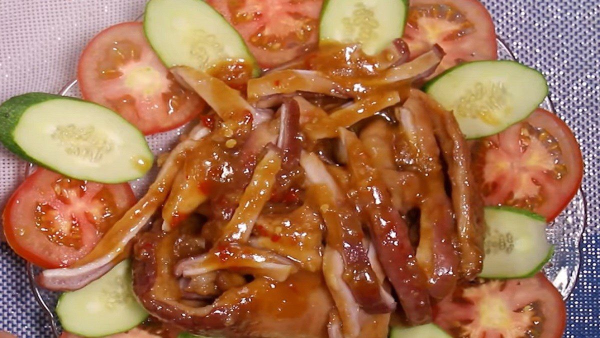 Braised Pork Stomach with Sugarcane Juice