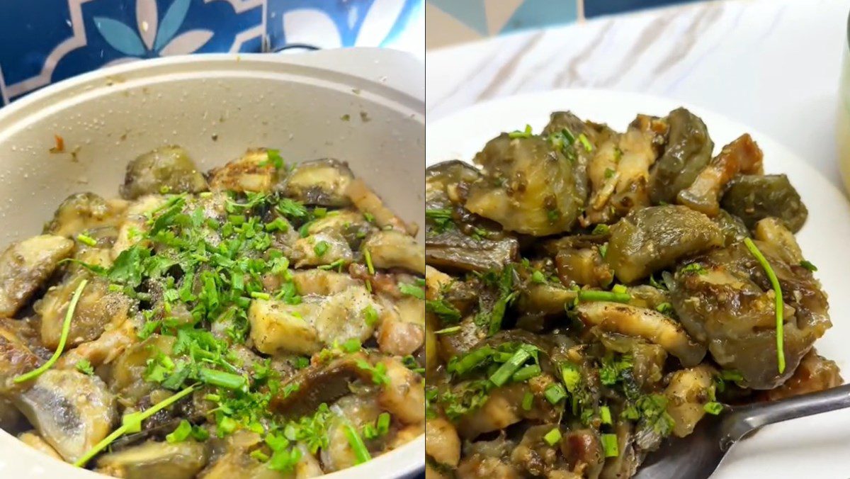 Stir-fried Eggplant with Meat