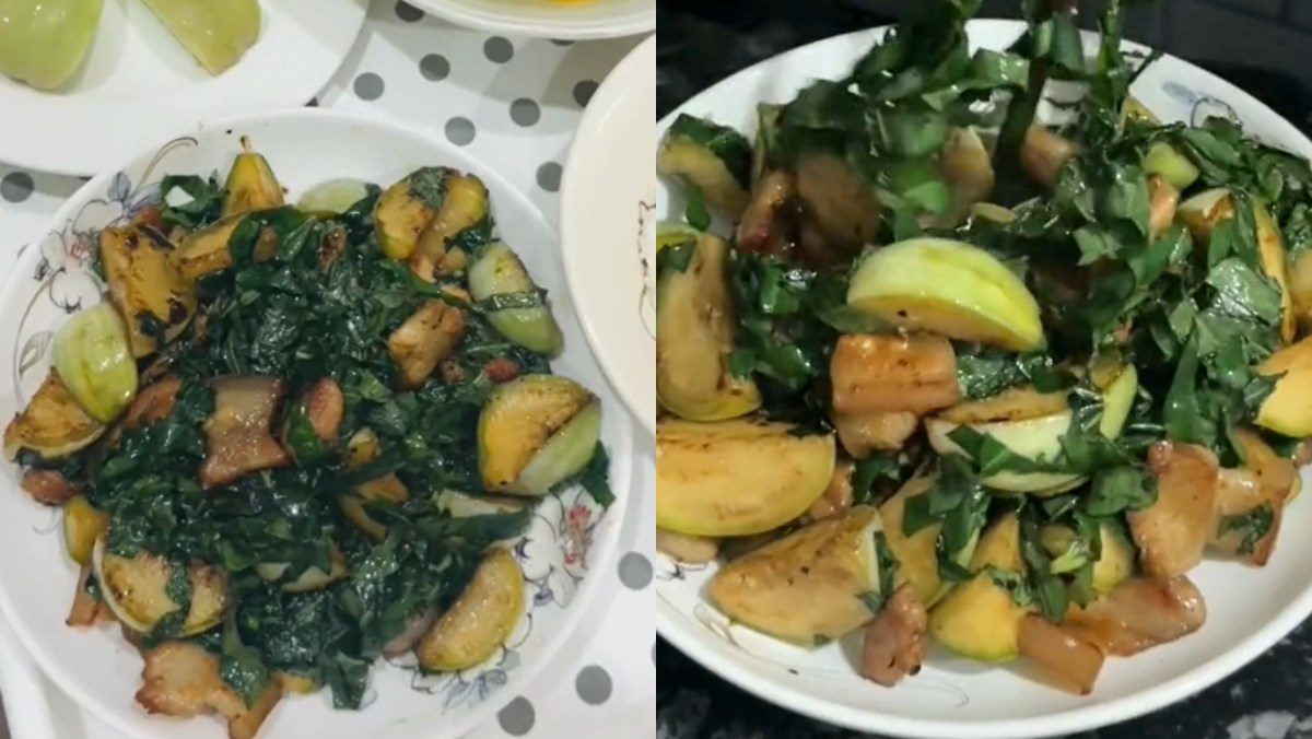 Sautéed Eggplant with Betel Leaves