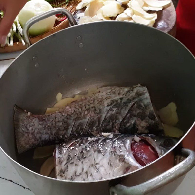 Step 3 Steamed Fish Steamed Fish with Shallots and Ginger