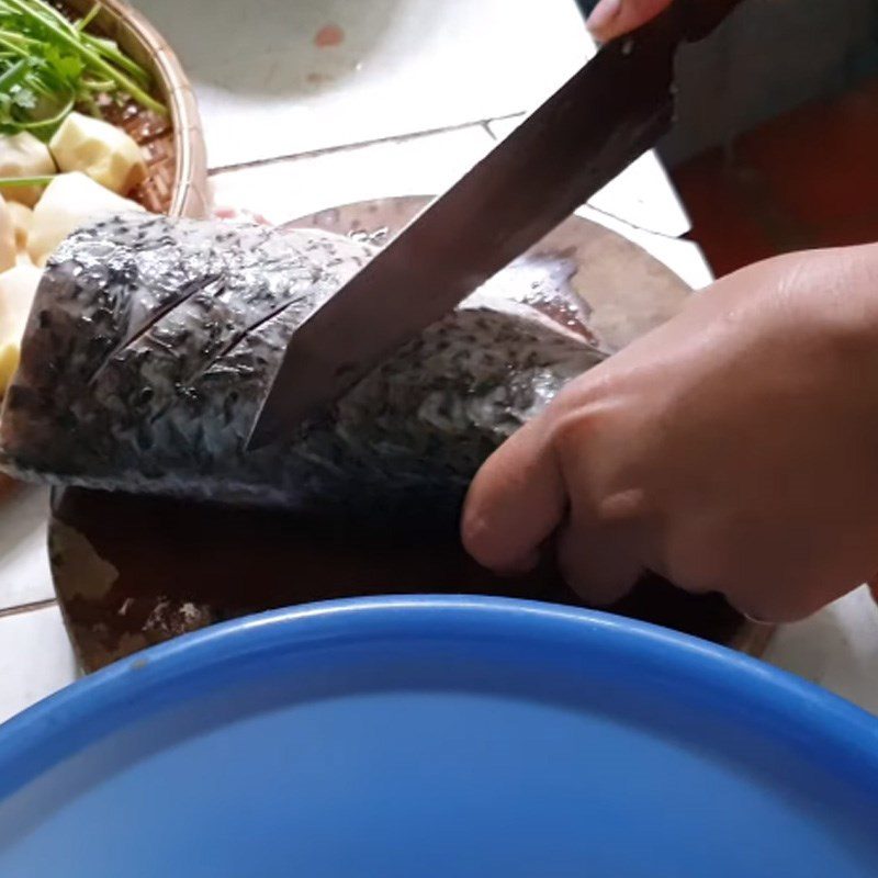 Step 1 Prepare the fish Steamed Tilapia with Ginger and Scallions