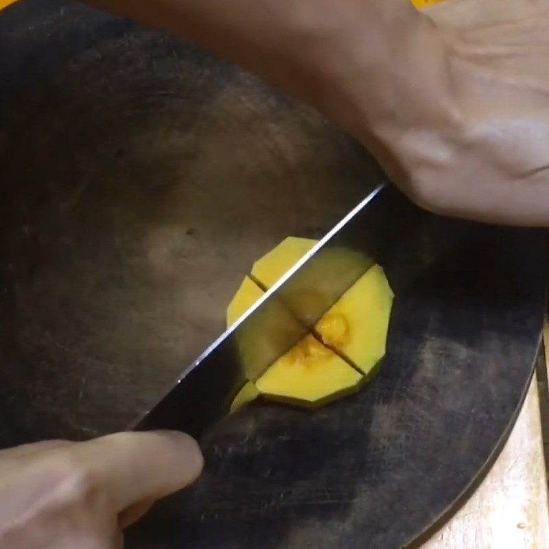 Step 1 Prepare the ingredients for Snakehead Fish Porridge with Pumpkin and Spinach