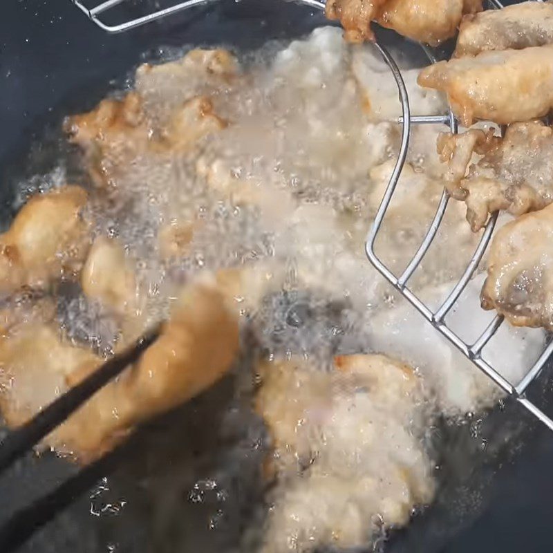 Step 4 Fried Fish Fried Stingray