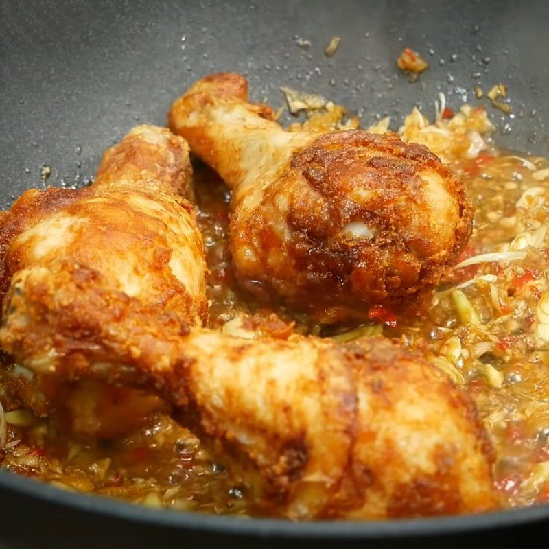 Step 6 Fried Chicken with Fish Sauce Fried Chicken Thighs