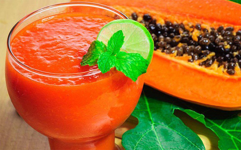 Papaya Lemon Smoothie