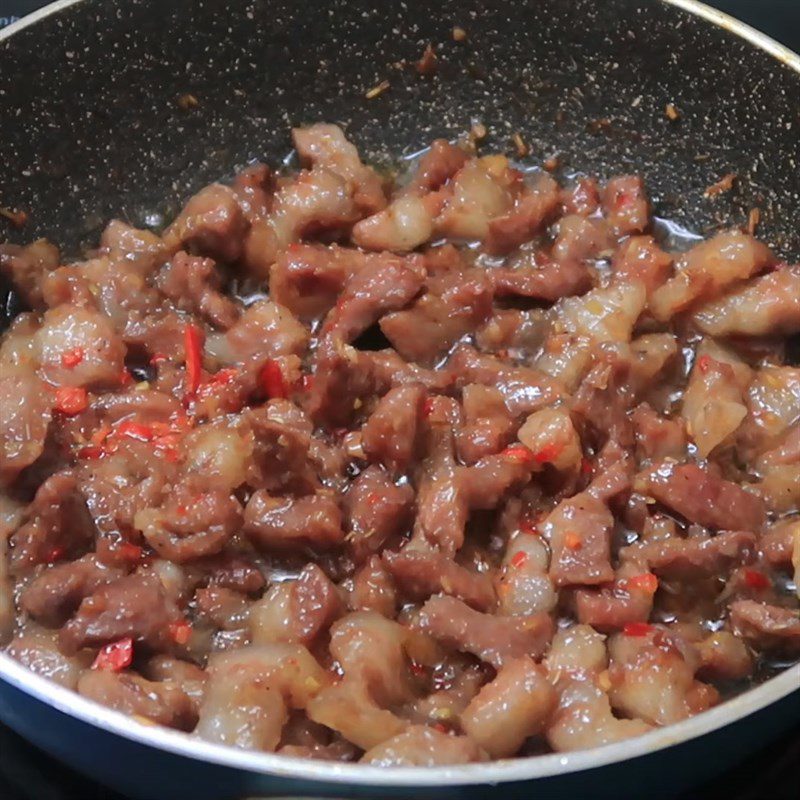 Step 3 Braised Meat with Shrimp Paste