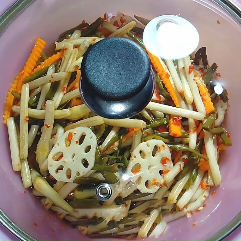 Step 5 Soak Lotus Root for Lotus Root Kimchi