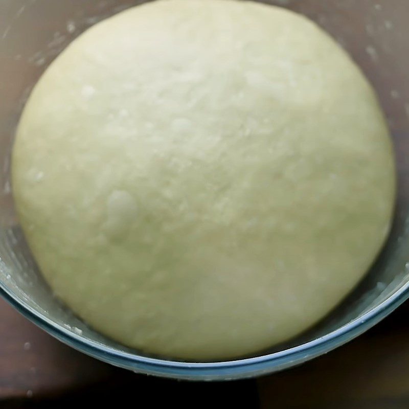 Step 2 Knead the dough Fried chocolate nutella donut