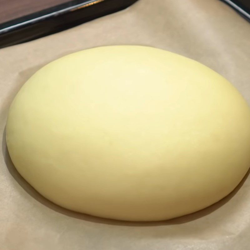 Step 2 Kneading and proofing the dough Garlic butter bread topped with cheese