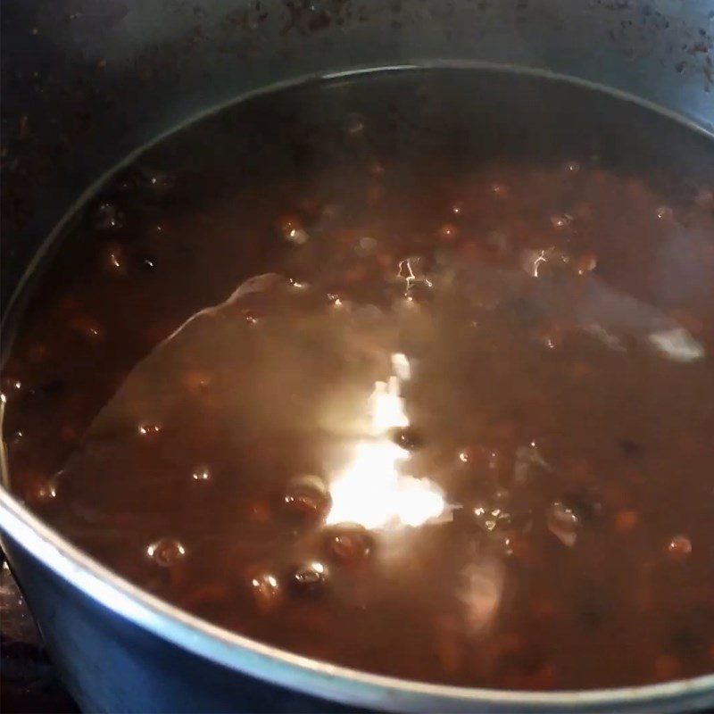 Step 1 Boil red beans Red Bean Cake