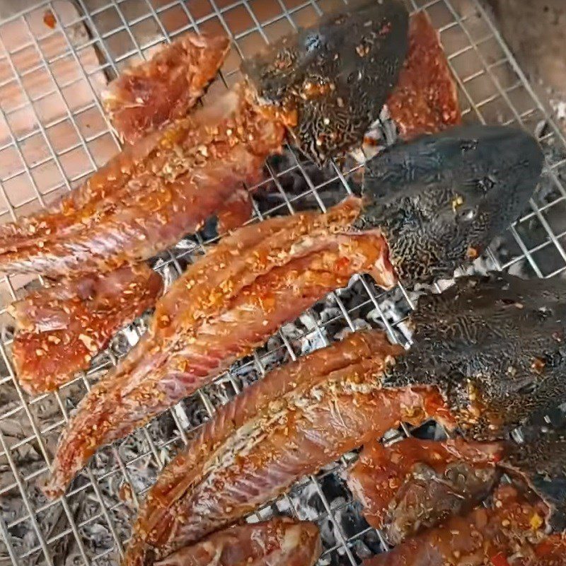 Step 3 Grill the fish Grilled Snakehead Fish with Scallion Oil using an Air Fryer