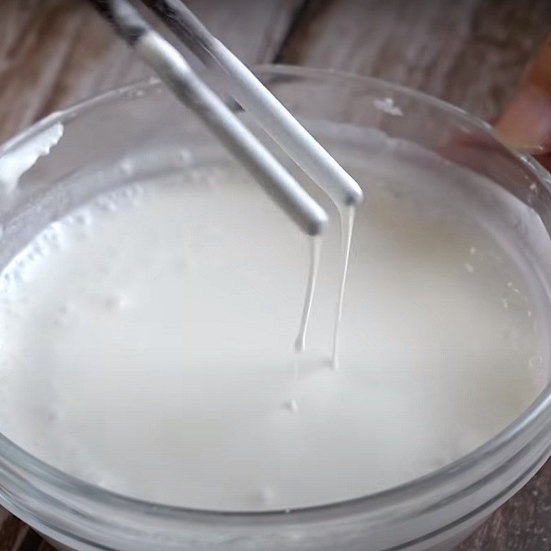 Step 2 Prepare the batter Vegetarian Radish Cake