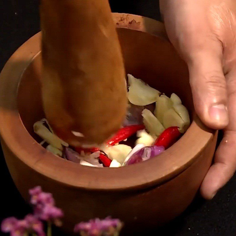 Step 4 Prepare fish sauce for Fish Salad