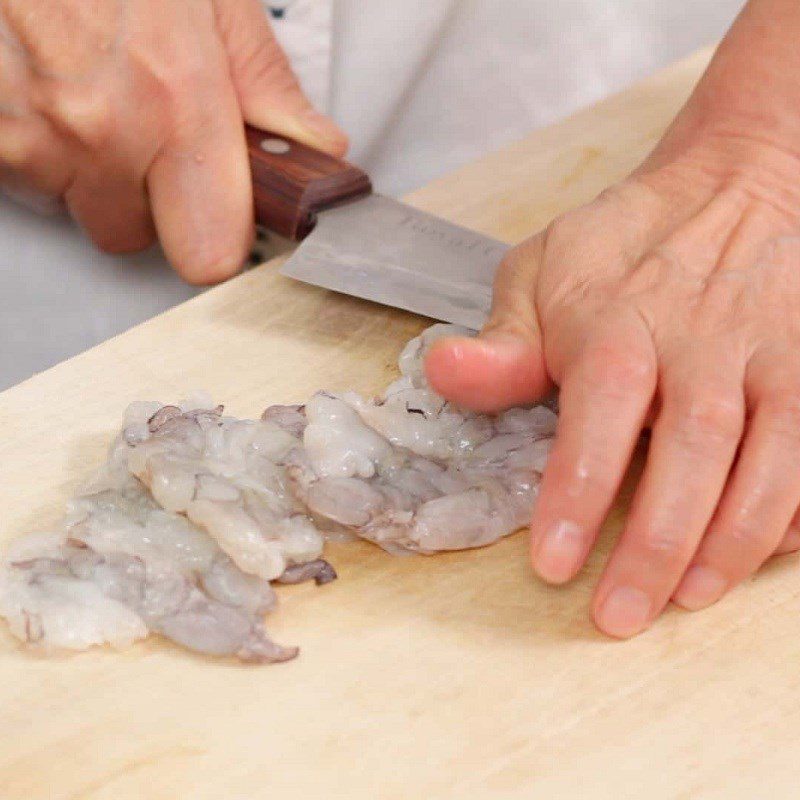 Step 1 Prepare the seafood Korean seafood kimchi fried rice