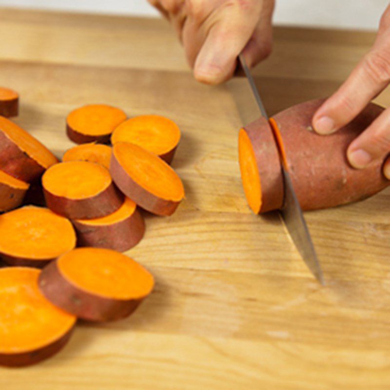 Step 1 Prepare the ingredients for Fried snakehead fish cake wrapped in sweet potato