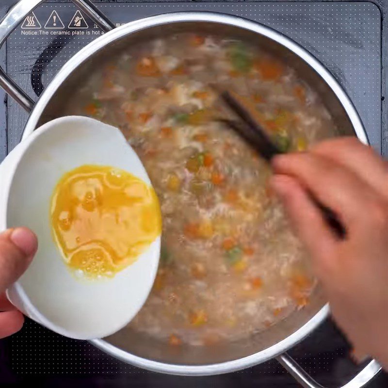 Step 3 Cooking Soup Oatmeal Chicken Soup