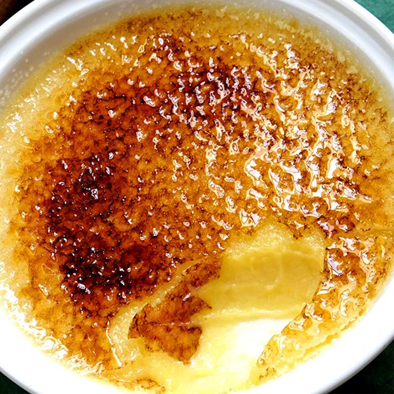 Step 6 Final Product Burnt Cream - white chocolate creme brulee