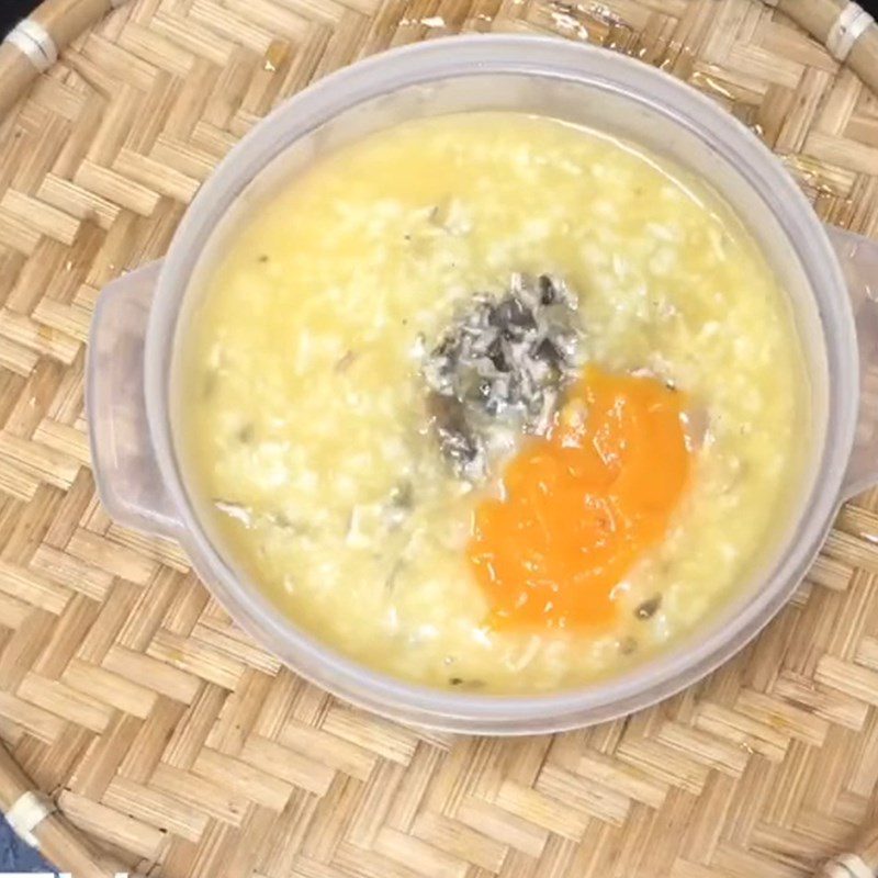 Step 6 Final Product Eel and Carrot Porridge