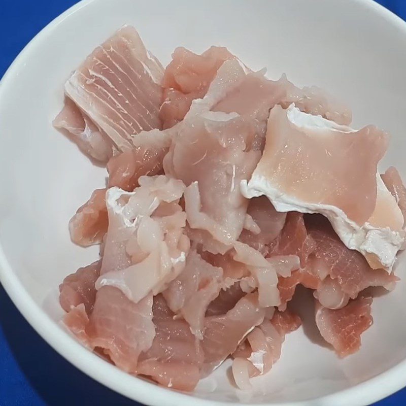 Step 2 Marinate the fish Fried stingray