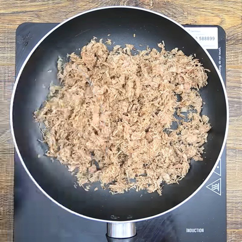 Step 5 Stir-fry beef (stir-fried floss) minced beef