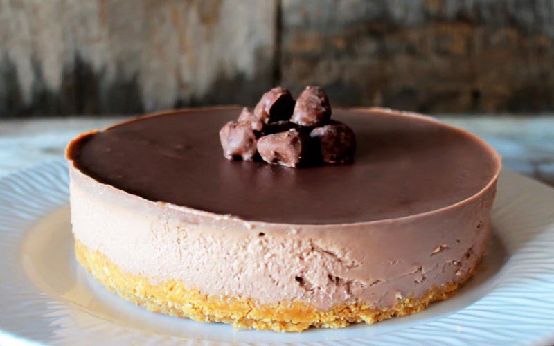 Milo cheesecake