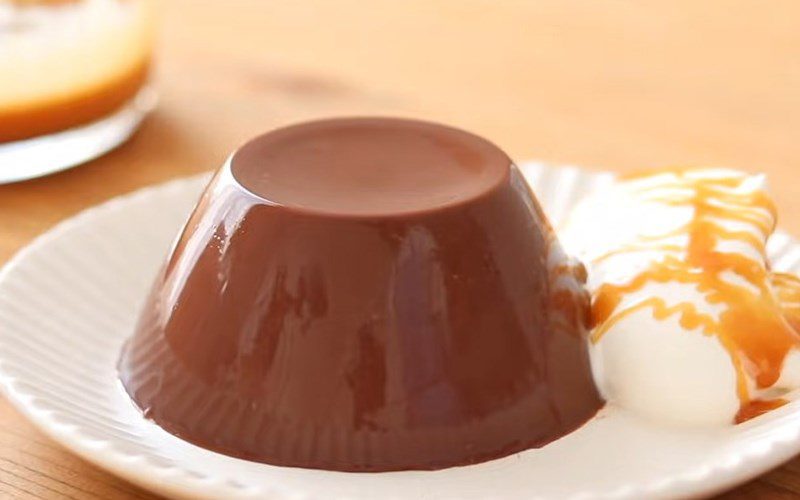 Cacao pudding