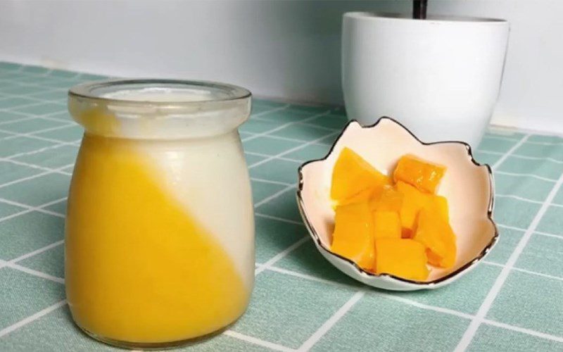 Mango pudding