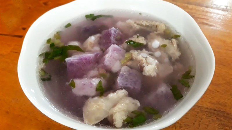 Bitter melon soup with pork ribs