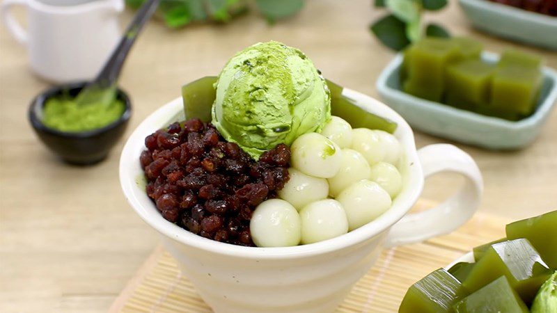 Red bean bingsu