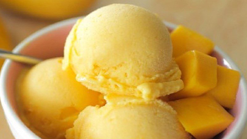 mango ice cream