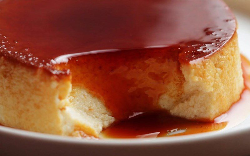 Caramel pudding