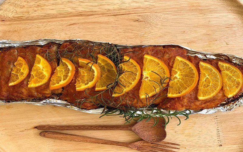 Grilled Orange Ribs